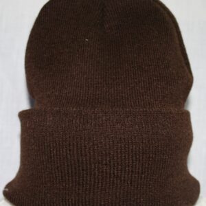 Beanie Knitted Brown
