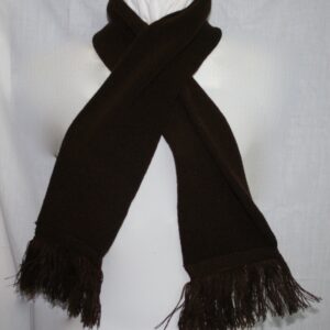 Scarves Knitted Brown