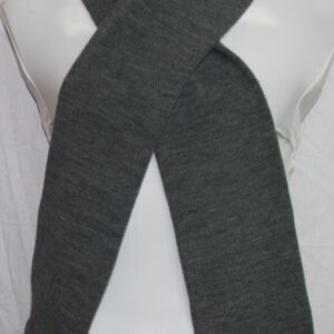 Scarves Knitted Grey