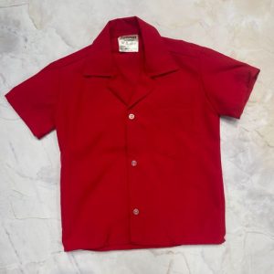 Shirt S/S GN Red Brackenhurst Primary